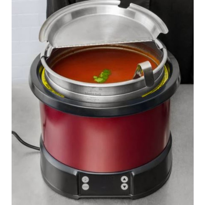 Vollrath - Réchaud à soupe à induction rouge de 10.4 L