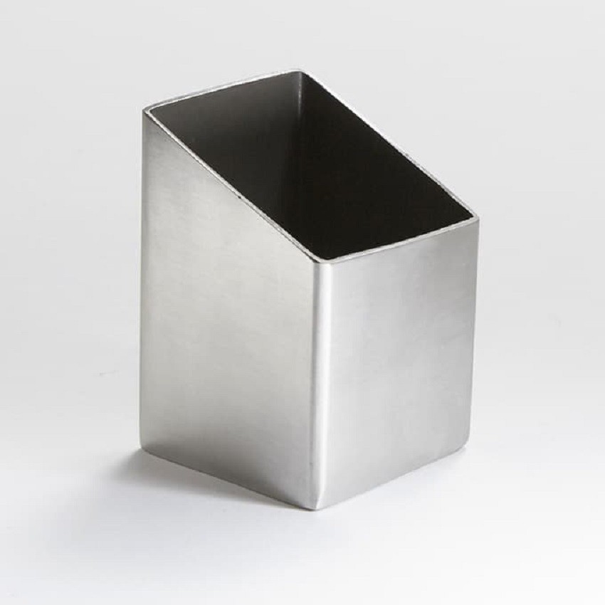 American Metalcraft - Porte-sachet de sucre carré en acier inoxydable