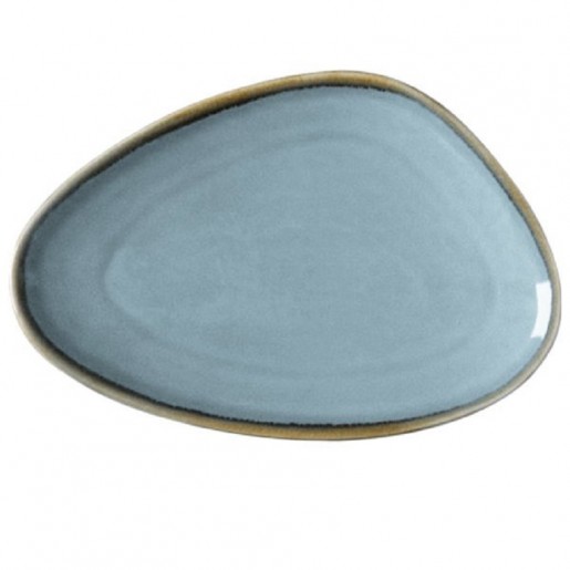 Arc Cardinal - Assiette ovale bleue de 11½ po Terrastone - 12 par boite
