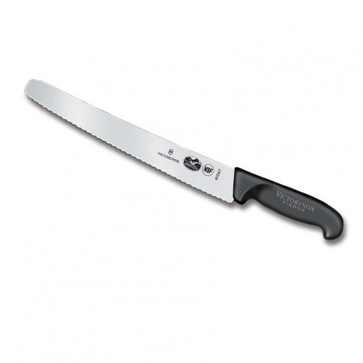 Victorinox - Couteau à pain à lame courbée de 10 1/4 po - Fibrox Pro