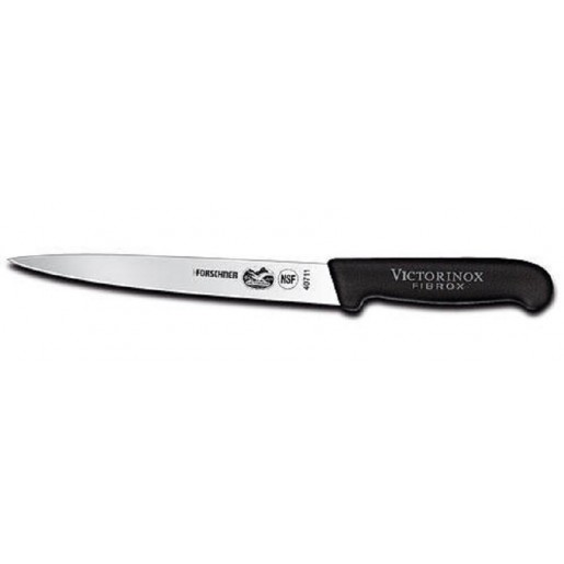 Victorinox - Couteau à filet et poisson semi-flexible de 8 po - Fibrox Pro