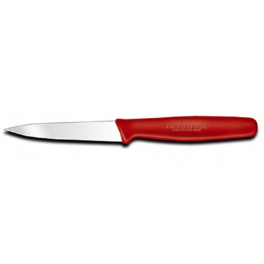 Victorinox - Couteau d'office de 3 1/4 po à manche rouge