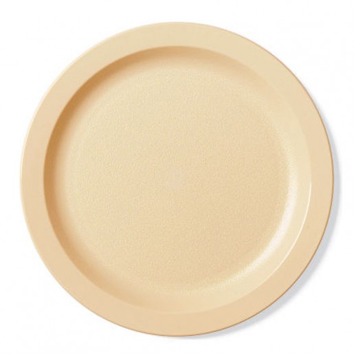 Cambro - Assiette blanche de 9 po à bordure étroite