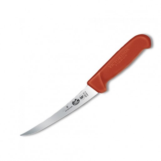 Victorinox - Couteau à désosser semi-rigide rouge de 6 po - Fibrox Pro