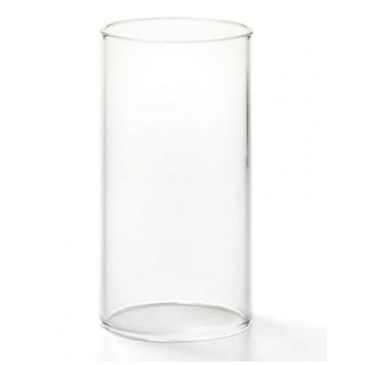 Hollowick - Globe de verre cylindrique de 4.5 po  x 2.5 po pour lampe