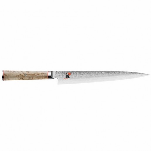 Miyabi - Couteau à découper de 9 1/2 po avec manche en bois de bouleau 5000MCD-B
