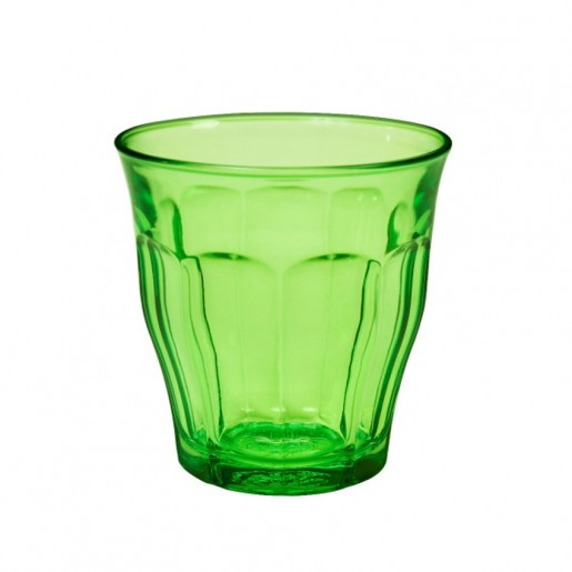 Icm - Verre de 8.8 oz (250 ml) Duralex Picardie - Vert - 6 par boite