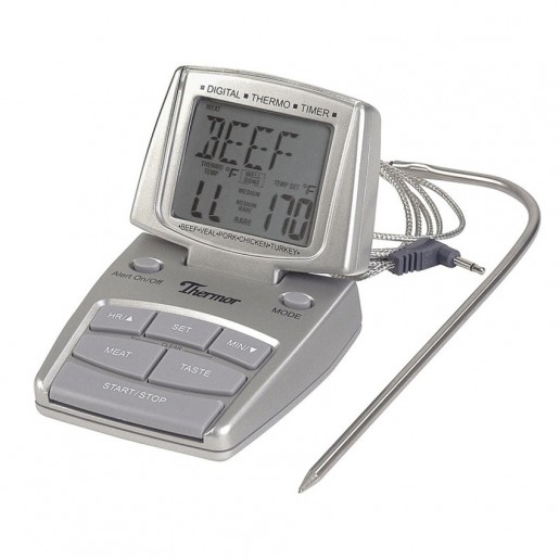 Thermor - Thermomètre à viande et vollaille avec sonde 14°F/392°F 10°C/200°C