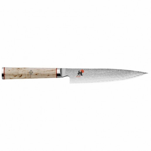 Miyabi - Couteau d'office Shotoh de 5 po avec manche en bois de bouleau 5000MCD-B
