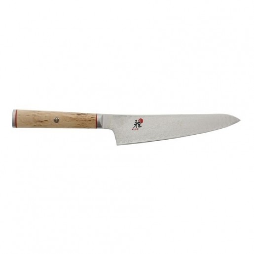 Miyabi - Couteau de préparation de 5 1/2 po avec manche en bois de bouleau 5000MCD-B