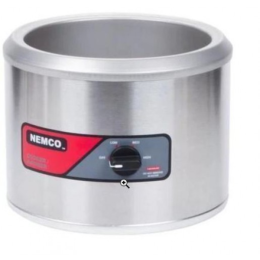 Nemco - Réchaud de comptoir rond de 11 Quart - 1250 Watts 120 Volts