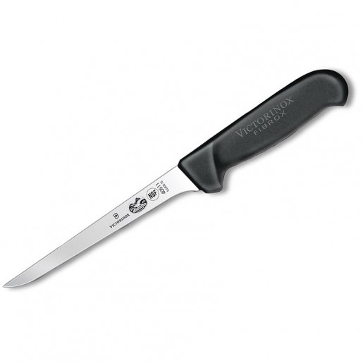 Couteau de cuisine 25 cm inox plastique unie Fibrox Victorinox