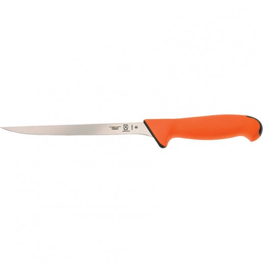 Mercer Culinary - Couteau à filets de 7 po à manche orange