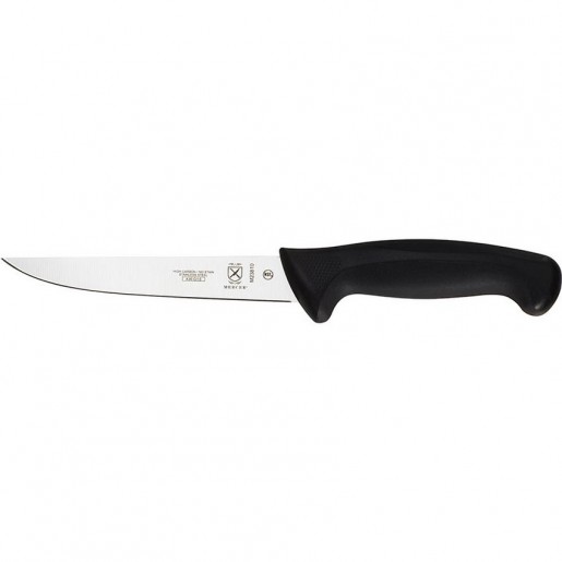 Mercer Culinary - Couteau à désosser de 6 po à lame large à manche noir Millennia
