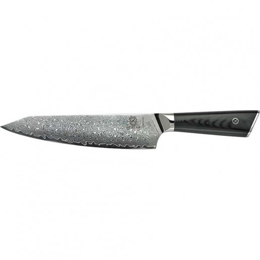 Mercer Culinary - Couteau de chef de 8 po à manche ergonomique G10 Damascus