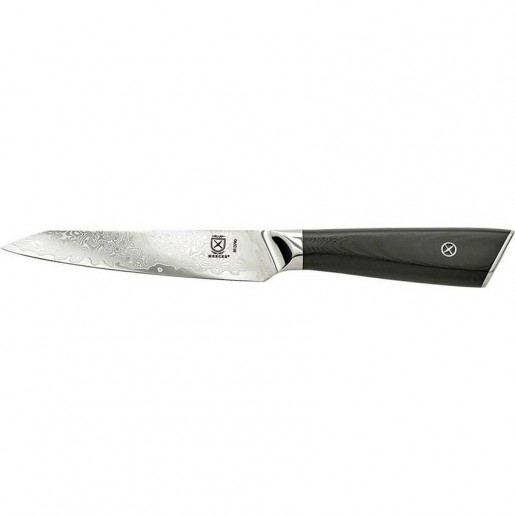Mercer Culinary - Couteau utilitaire de 5 po à manche ergonomique G10 Damascus