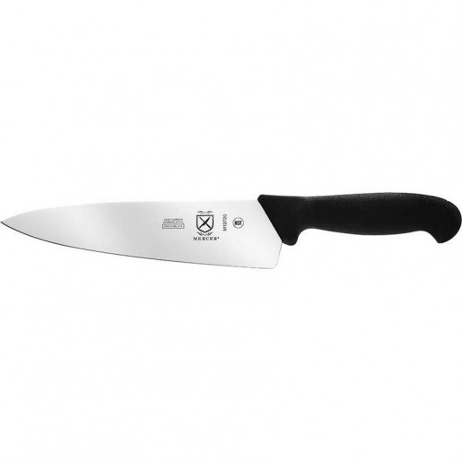 Mercer Culinary - Couteau de chef de 8 po à manche noir BPX