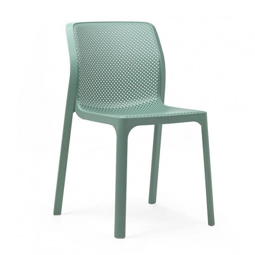 Bum Contract - Chaise sans bras Bit - Salice (verte)