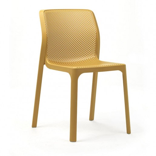 Bum Contract - Chaise sans bras Bit - Senape (jaune)