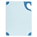 San Jamar - Planche à découper bleue de 18 po X 24 po - Saf-T-Grip