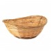 Almac - Panier à pain ovale en bambou de 7 po X 5 po X 2 po