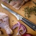 Mercer Culinary - Couteau à désosser de 6 po à manche ergonomique G10 Damascus