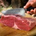 Mercer Culinary - Couteau de chef style chasseur de 8 po à manche ergonomique G10 Damascus