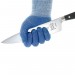 Mercer Culinary - Gant anti-coupure bleu à manchette blanche - Millennia Fit - Grand