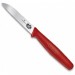 Victorinox - Couteau d'office droit de 3 1/4 po avec lame en pied de biche et manche rouge