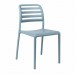 Bum Contract - Chaise sans bras Costa Bistrot - Celeste (bleue)