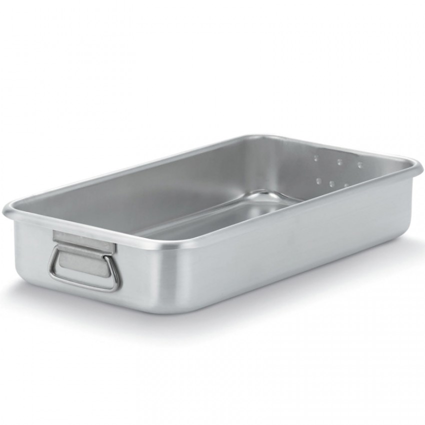 Vollrath - Wear-Ever 19 1/4 in. X 10 7/8 in. X 3 5/8 in. Aluminum Lid for #68367 Roaster