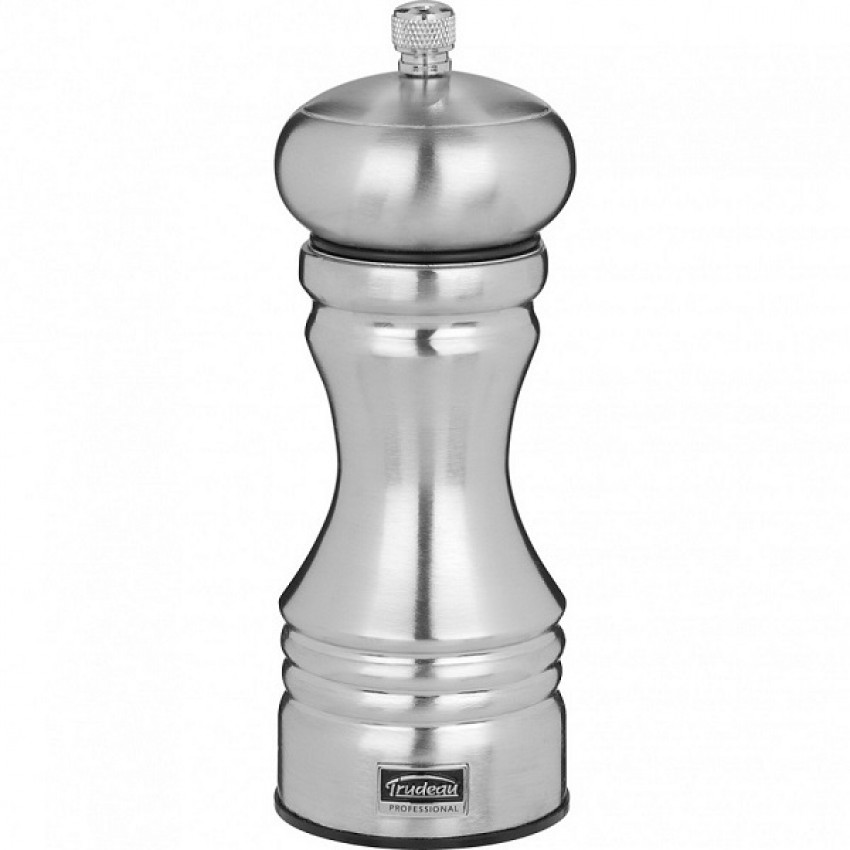 Trudeau - 6 in. Professional Stainless Steel Pepper Mill