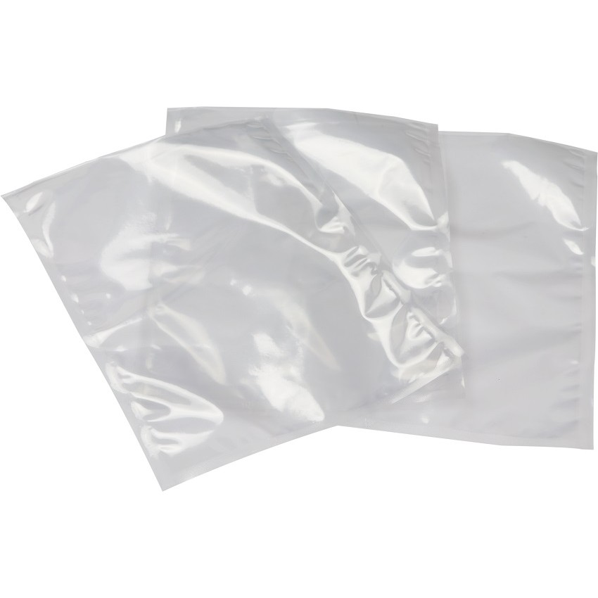 Eurodib - Smooth freezing, cooking and storing vacuum bags 10 in. x 14 in. for internal usage - 100 units per pack