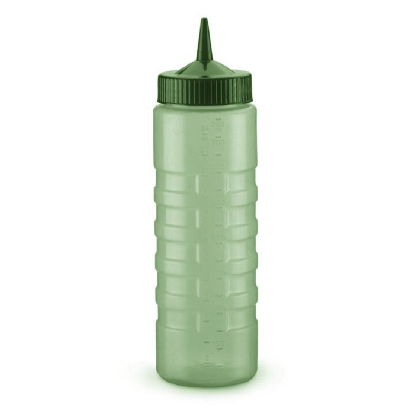 Vollrath - Green bottle 24oz wide mouth Colormate