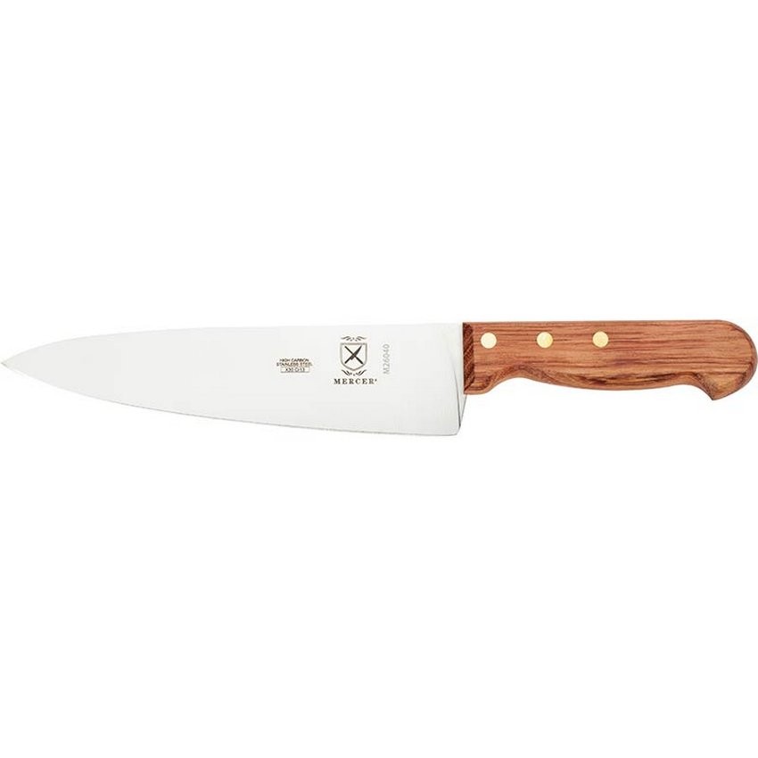 Mercer Culinary - Praxis 8 in. Chef's Knife with Rosewood Handle