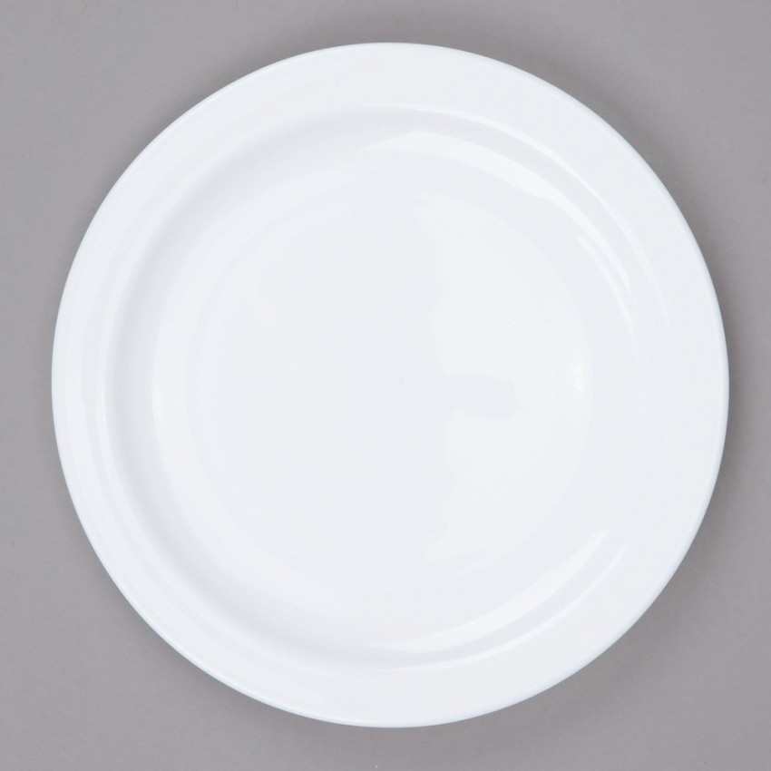 Arc Cardinal - Opal Restaurant White 7.5 in. Narrow Rim Side Plate - 24 per box