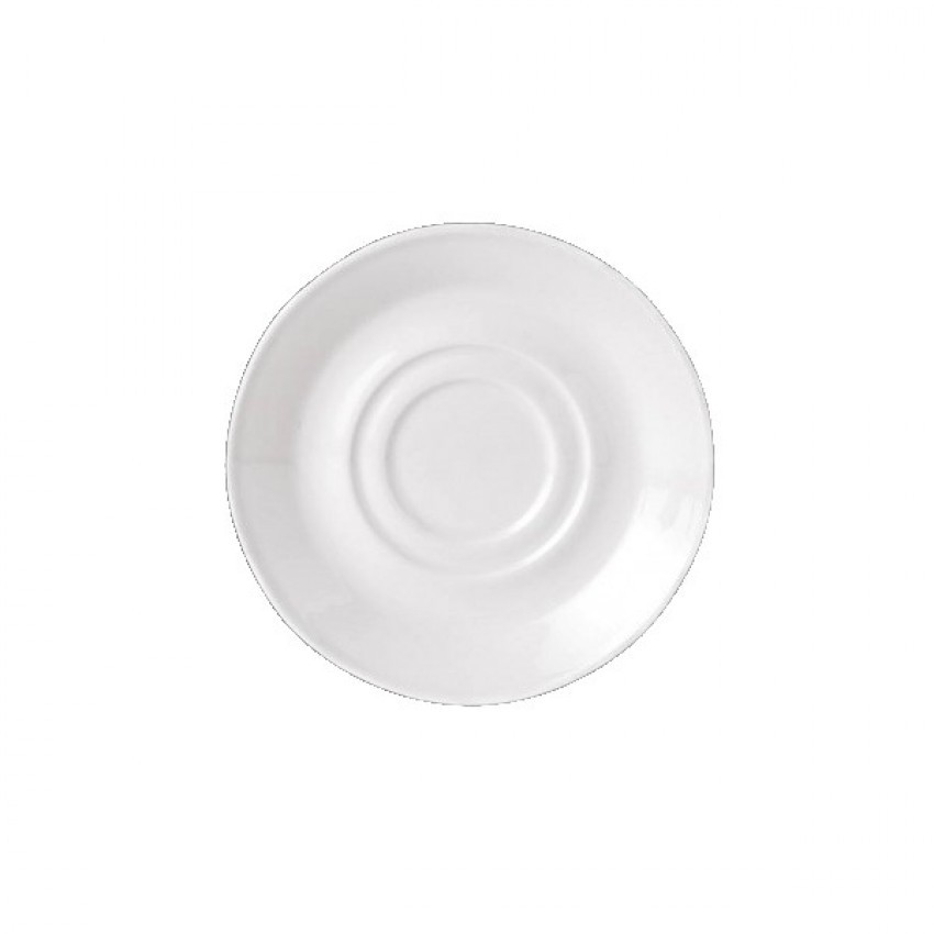 Steelite - Simplicity Double Circled 5.75 in. Saucer - 36 per box