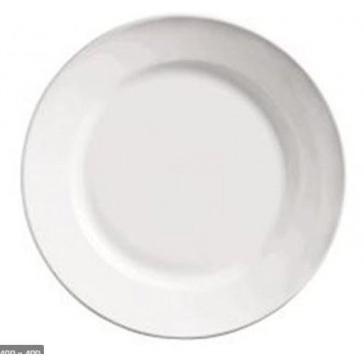 World Tableware - 12 in. Large Rim Plate - 12 per box