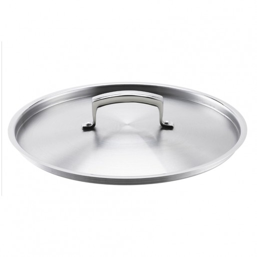 Browne - Thermalloy 6 5/16 in. Stainless Steel Sauce Pan & Sauté Pan Cover