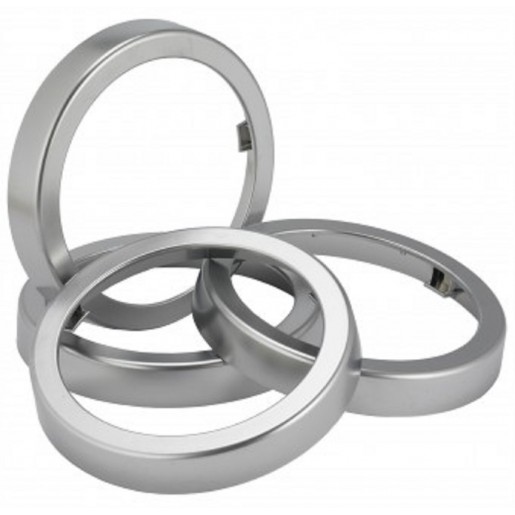 San Jamar - EZ-Fit Chrome Finish Rings for Cup Dispenser - 2 per pack