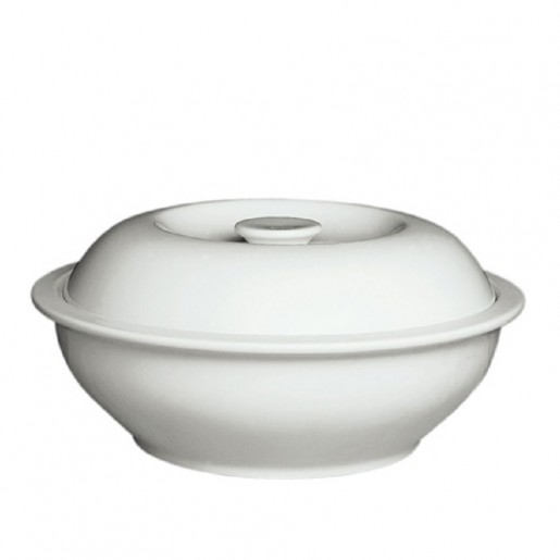 Cameo China - Imperial White 64 oz. Casserole with Lid - 8 per box