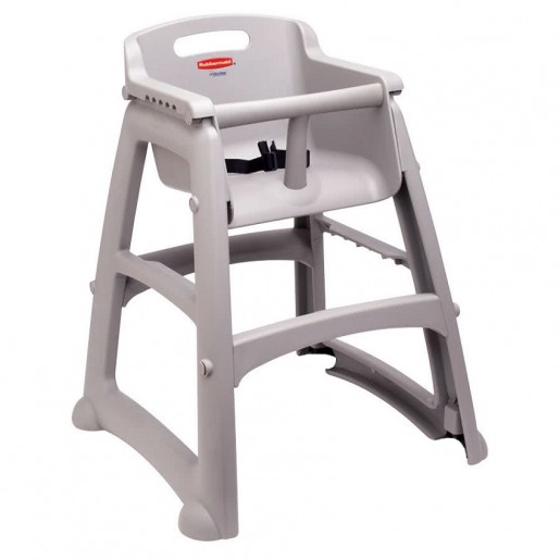 Rubbermaid - Grey High Chair without Wheels