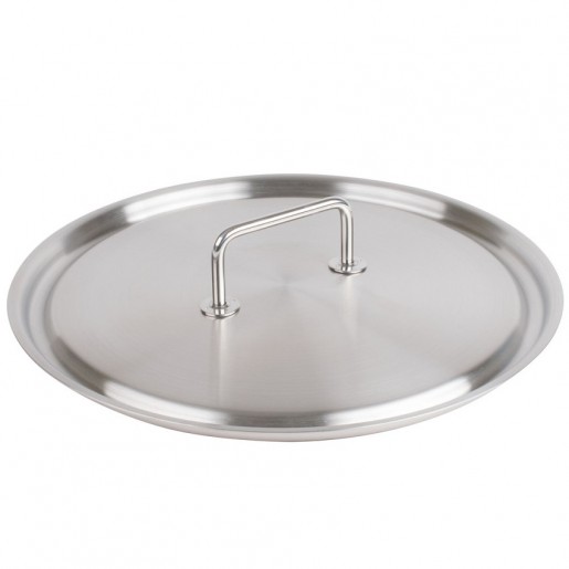Vollrath - Intrigue 15 3/4 in. Stainless Steel Cover for 31.4 L Sauce Pot (#47735) & 17 L Brazier (#47761)
