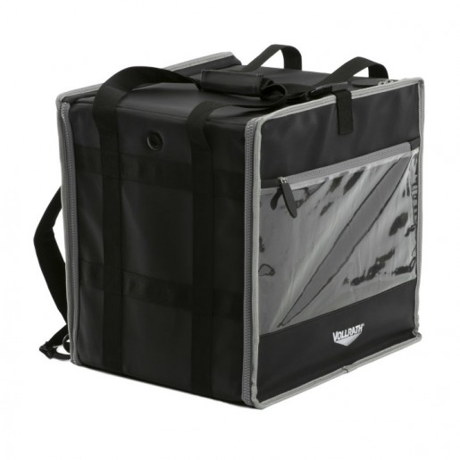 Vollrath - Delivery bag backpack 16x13x14in black with heat pad 120V Serie-5