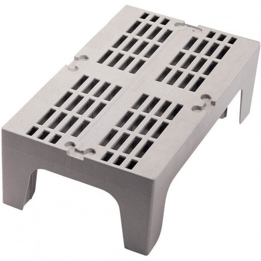 Cambro - 30 in. X 21 in. X 12 in. Slotted Top Grey Dunnage Rack