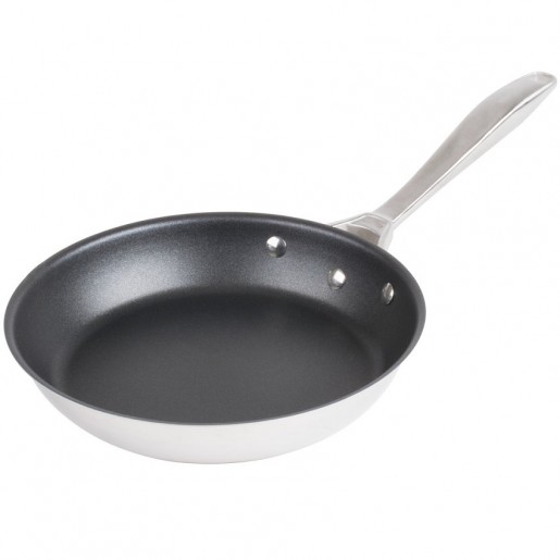 Vollrath - Intrigue 9 3/8 in. CeramiGuard II Non-Stick Stainless Steel Fry Pan