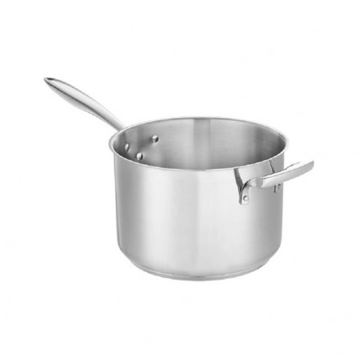 Browne - Thermalloy 7.6 Qt. Stainless Steel Deep Sauce pan with Side Handle