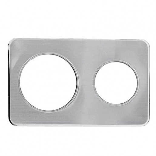 Atelier Du Chef - 1 in. Adapter Plate with 3 3/8 in. and 8 3/8 in. Cut-Outs