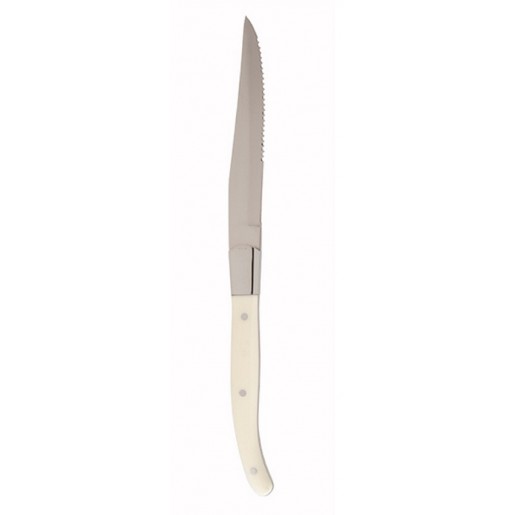 Fortessa - Laguiole 9¼ in. Blonde Serrated Steak Knife - 6 per box