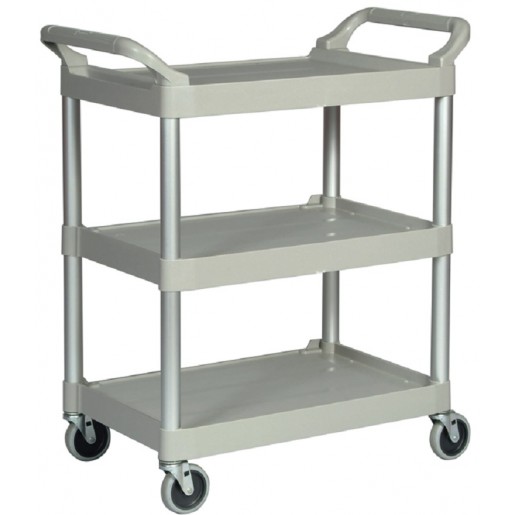 Rubbermaid - Grey Utility Cart with 4 in. Swivel Caster - 200 lb. Capacity